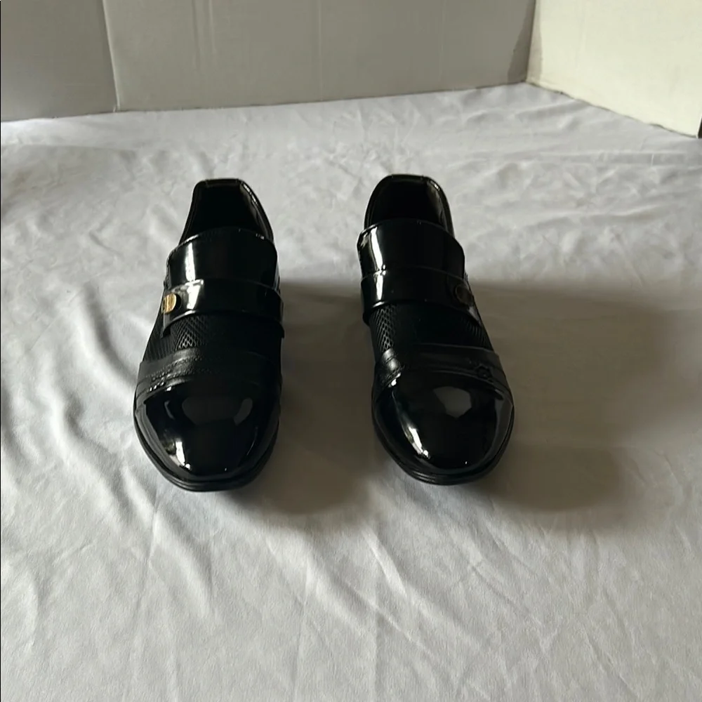 Elegant Black Men's Slip-On Loafers